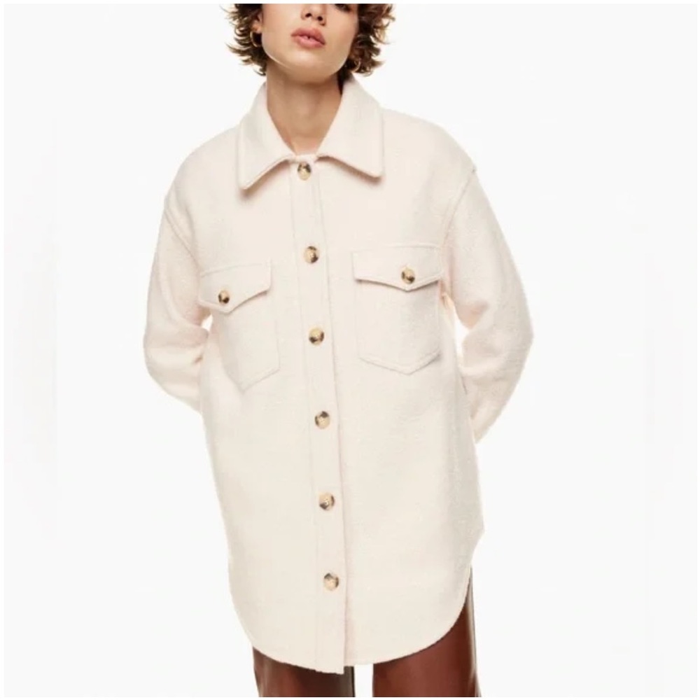 WILFRED Ganna Wool Shirt Jacket NWT xs